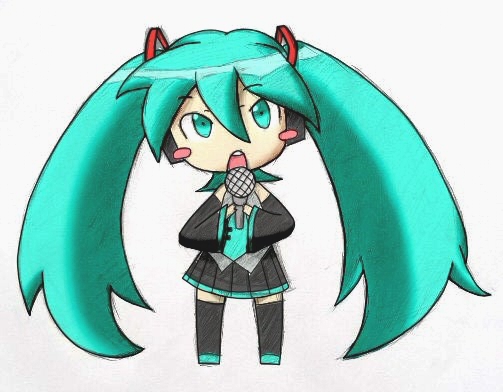 手绘初音（自做上色）.jpg